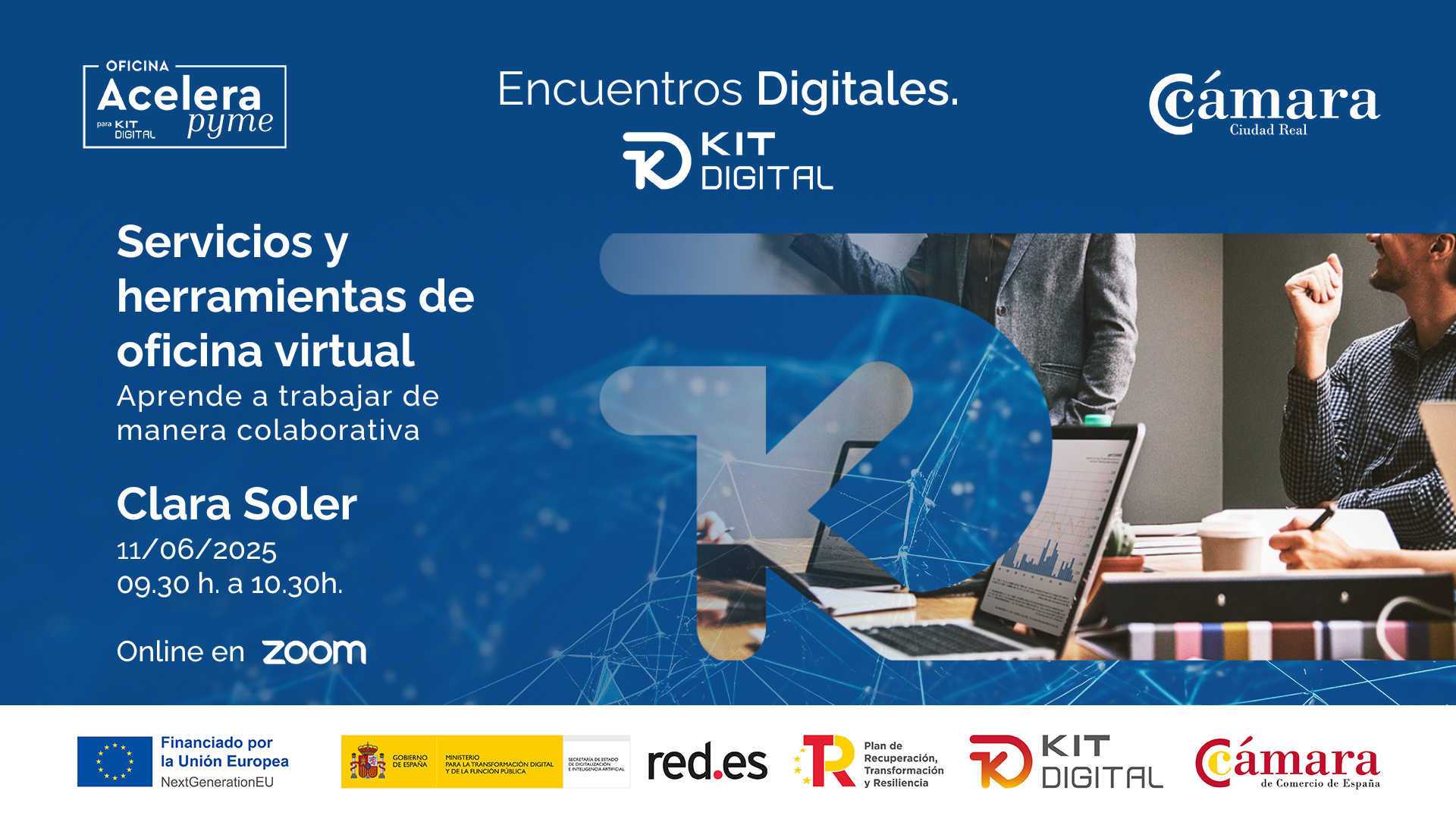 Encuentro Digital KIT DIGITAL 9 - Servicios y Herramientas de Oficina Virtual - Aprende a trabajar de manera colaborativa