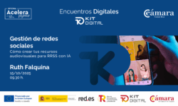 Encuentro Digital KIT DIGITAL 12 – Gestión de redes sociales – Cómo crear tus recursos audiovisuales para RRSS con IA