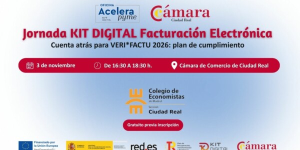 Jornada KIT DIGITAL Facturación Electrónica – Cuenta atrás para VERI*FACTU 2026: Plan de Cumplimiento