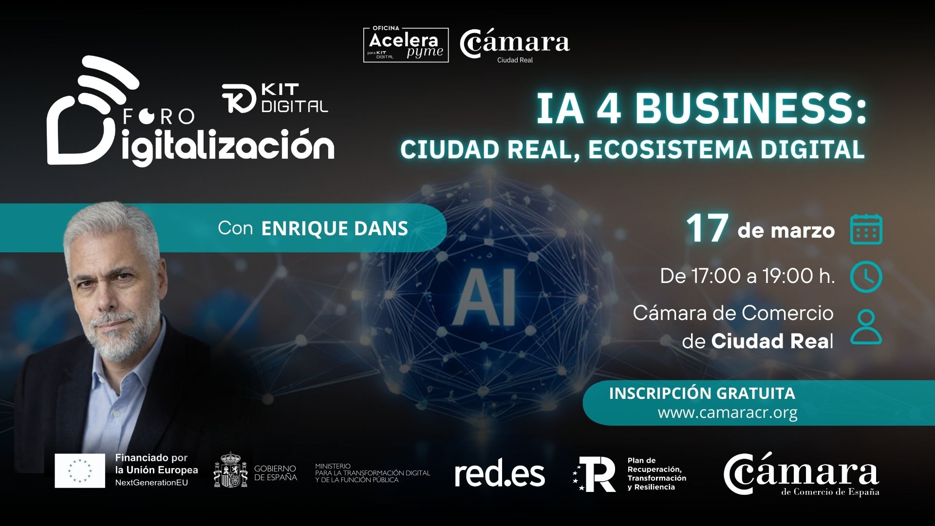 Foro de Digitalización KIT DIGITAL – IA 4 Business: Ciudad Real, Ecosistema Digital
