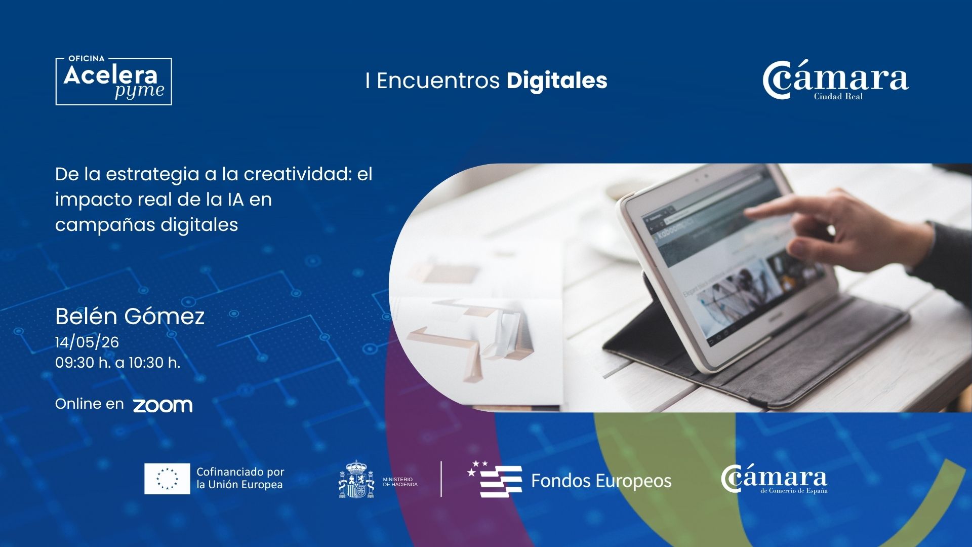 Encuentro Digital 1 - De la estrategia a la creatividad: el impacto real de la IA en campañas digitales 